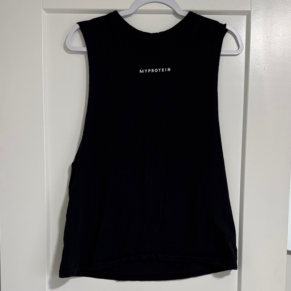 MyProtein Men's Black Tank Top - Men’s L